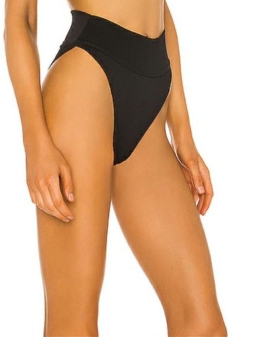 NWT Beach Riot Ribbed Bikini Bottom Black - Picture 7 of 7